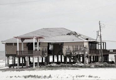 Wind damage - spray foam can help prevent uplift to Hayward roofs